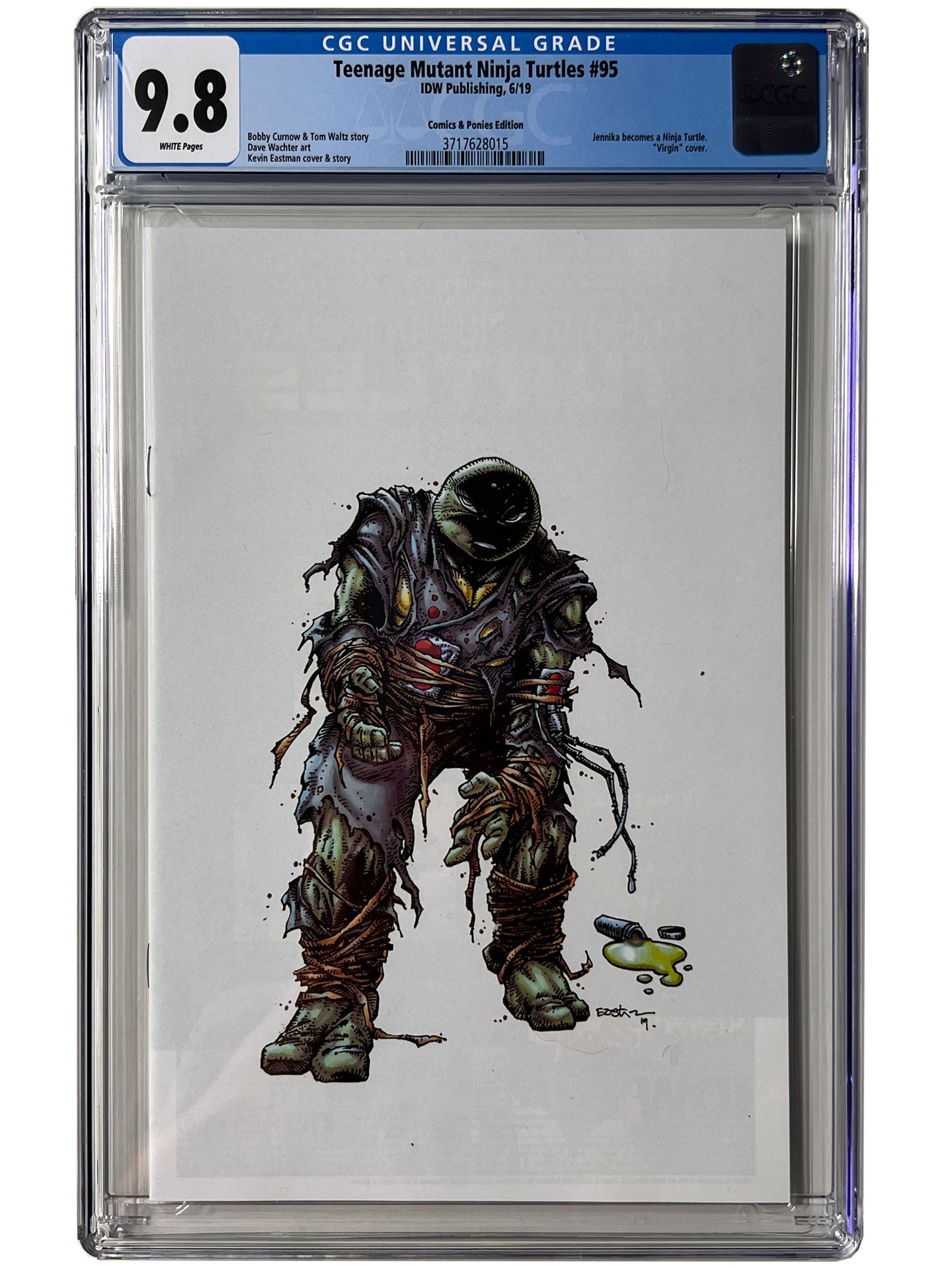 Teenage Mutant Ninja Turtles #95 Comics & Ponies Variant CGC 9.8