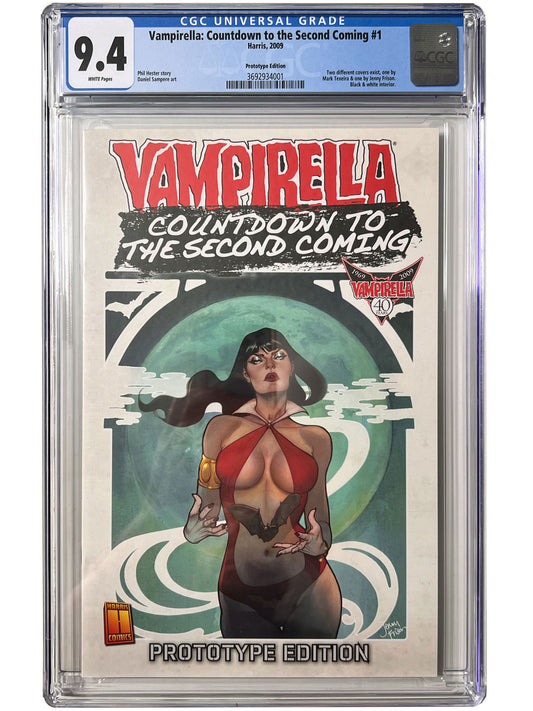 Vampirella Countdown to the Second Coming #1 CGC 9.4 Frison Prototype Edition