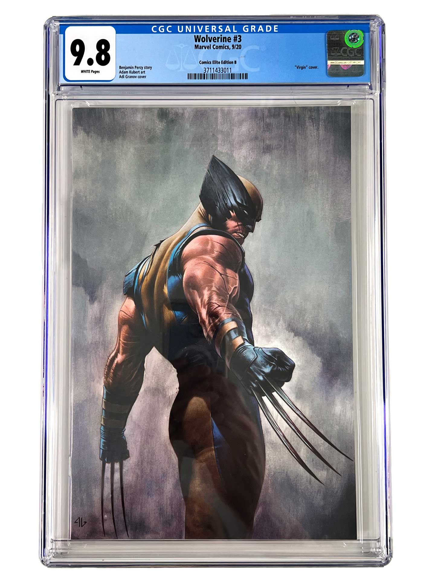 Wolverine 3 Virgin Variant by Adi Granov CGC 9.8