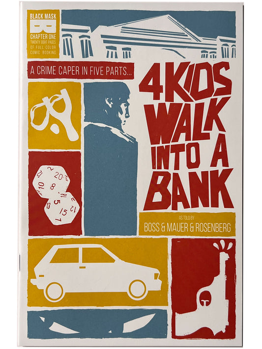 4 Kids Walk Into A Bank #1 Cover A Black Mask Studios