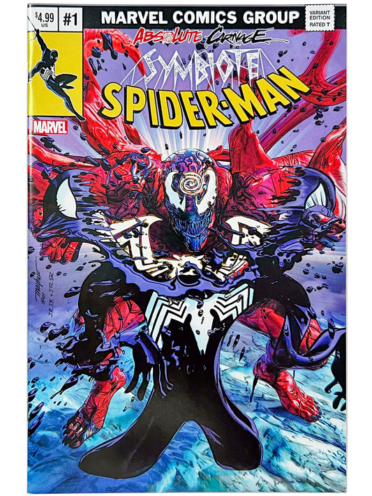 Absolute Carnage Symbiote Spider-Man #1 Mayhew Trade Variant NM