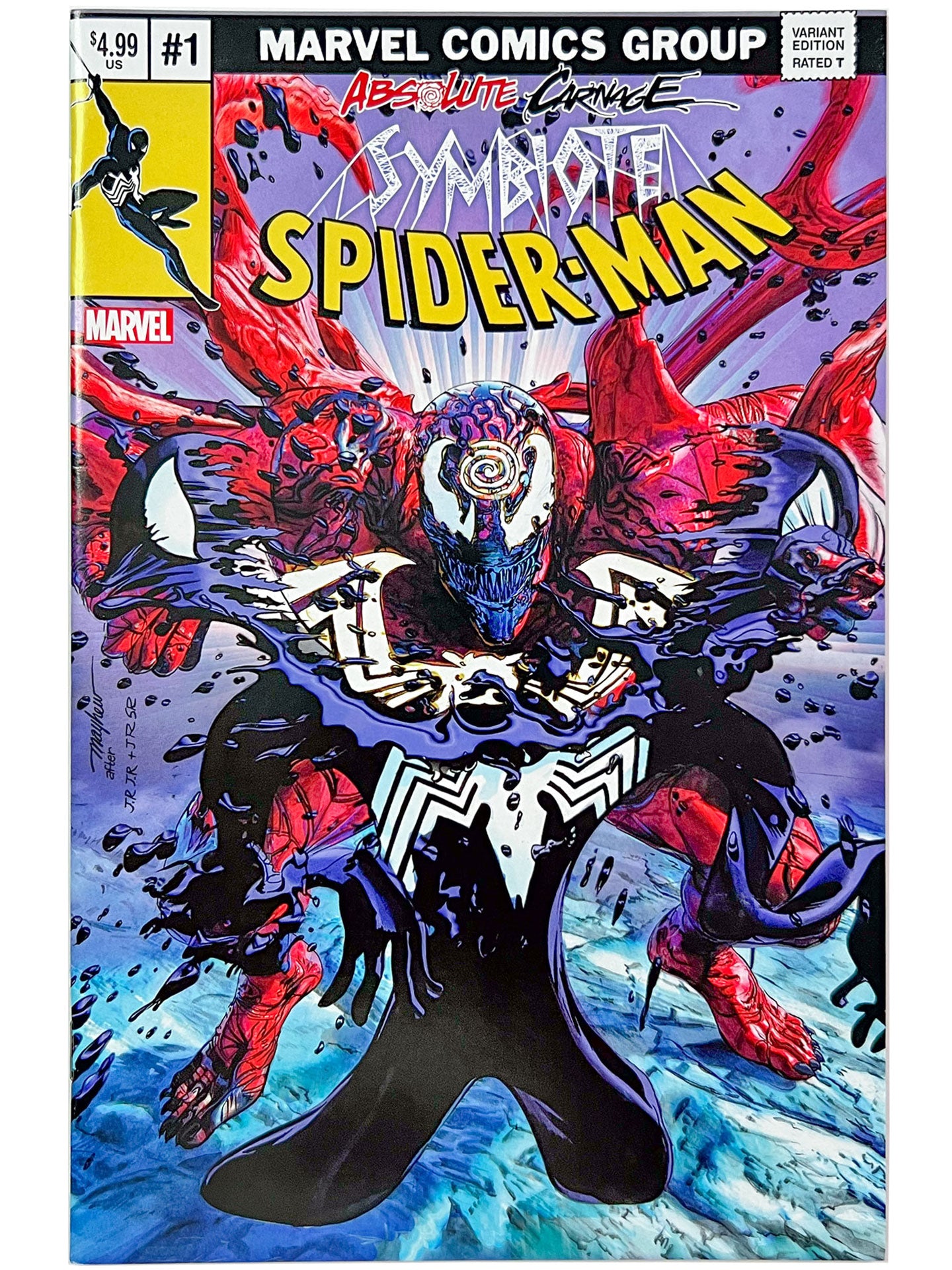 Absolute Carnage Symbiote Spider-Man #1 Mayhew Trade Variant NM