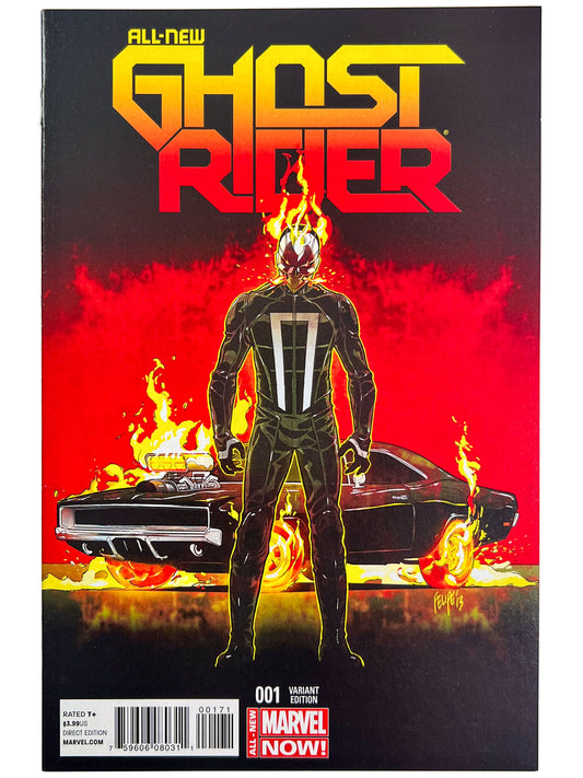 All-New Ghost Rider #1 2014 1:25 Felipe Smith Variant 1st Robbie Reyes! HTF!