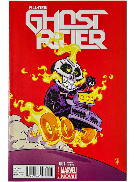 All-New Ghost Rider #1 Skottie Young Variant 1st App Robbie Reyes NM 2014