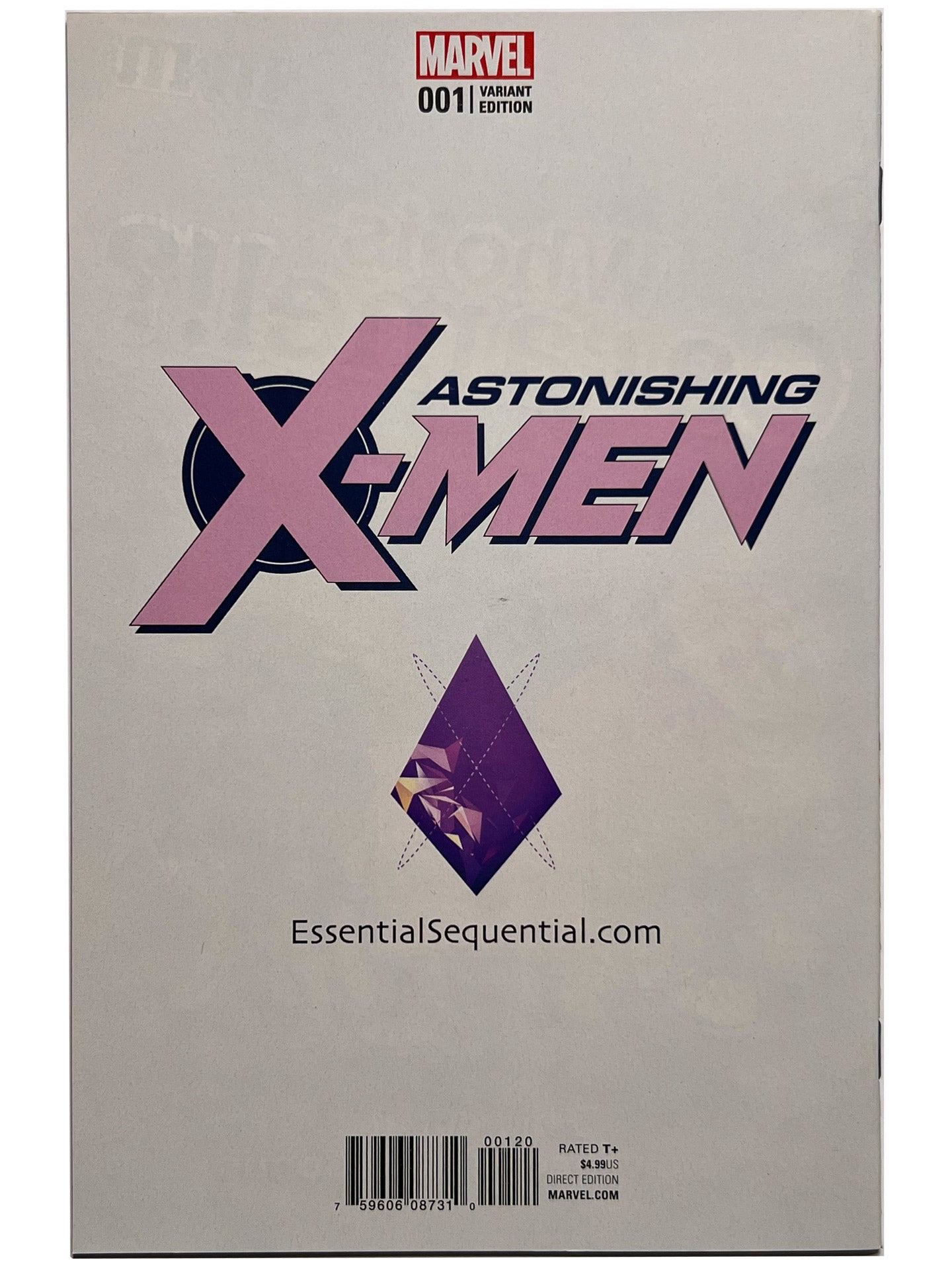 Astonishing X-Men #1 Mark Brooks Virgin Variant NM HTF 2017