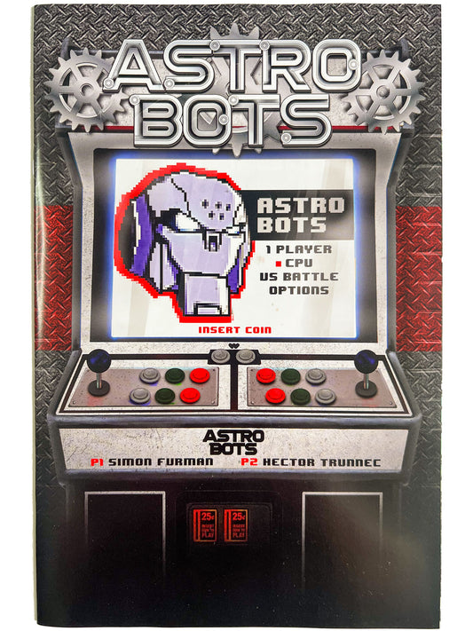 ASTROBOTS #1 Arcade Game Robot Gears vs Battle Variant by Javan Jordan