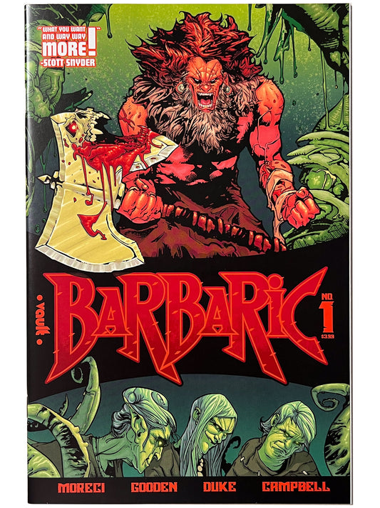 Barbaric #1 Cover A Vault Comics NM