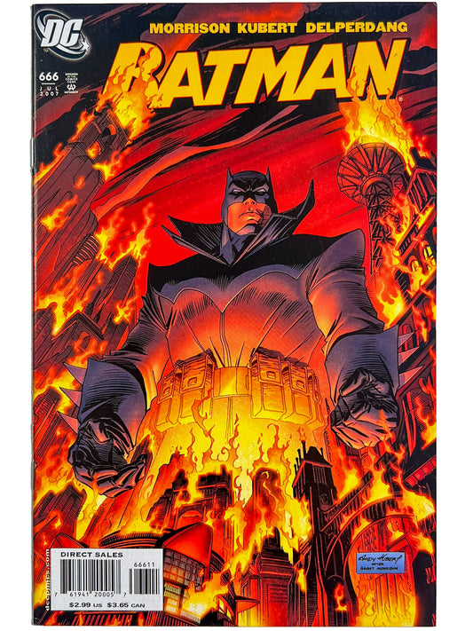 Batman #666 NM- 1st App Damian Wayne as Batman DC Comics 2007