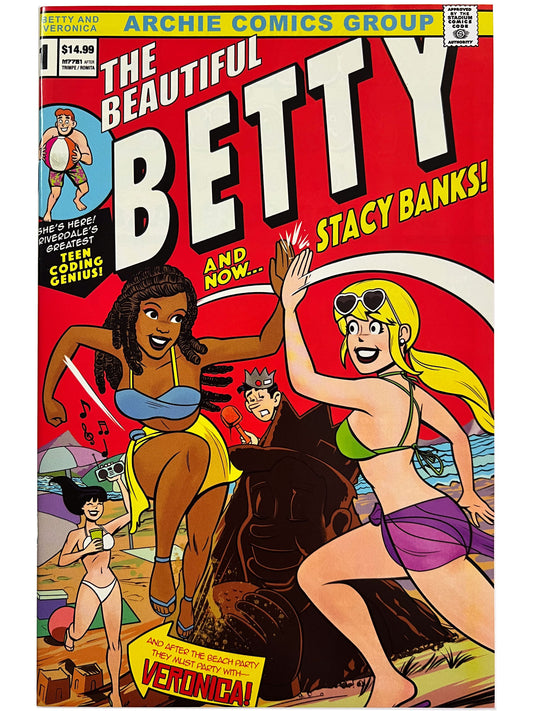 Betty and Veronica Surf Party #1 Hulk 181 Homage Variant NM