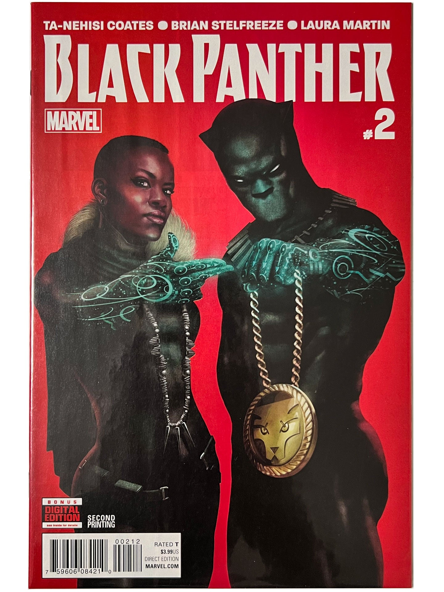 Black Panther #2 Rahzzah Run The Jewels RTJ 2nd Print Variant