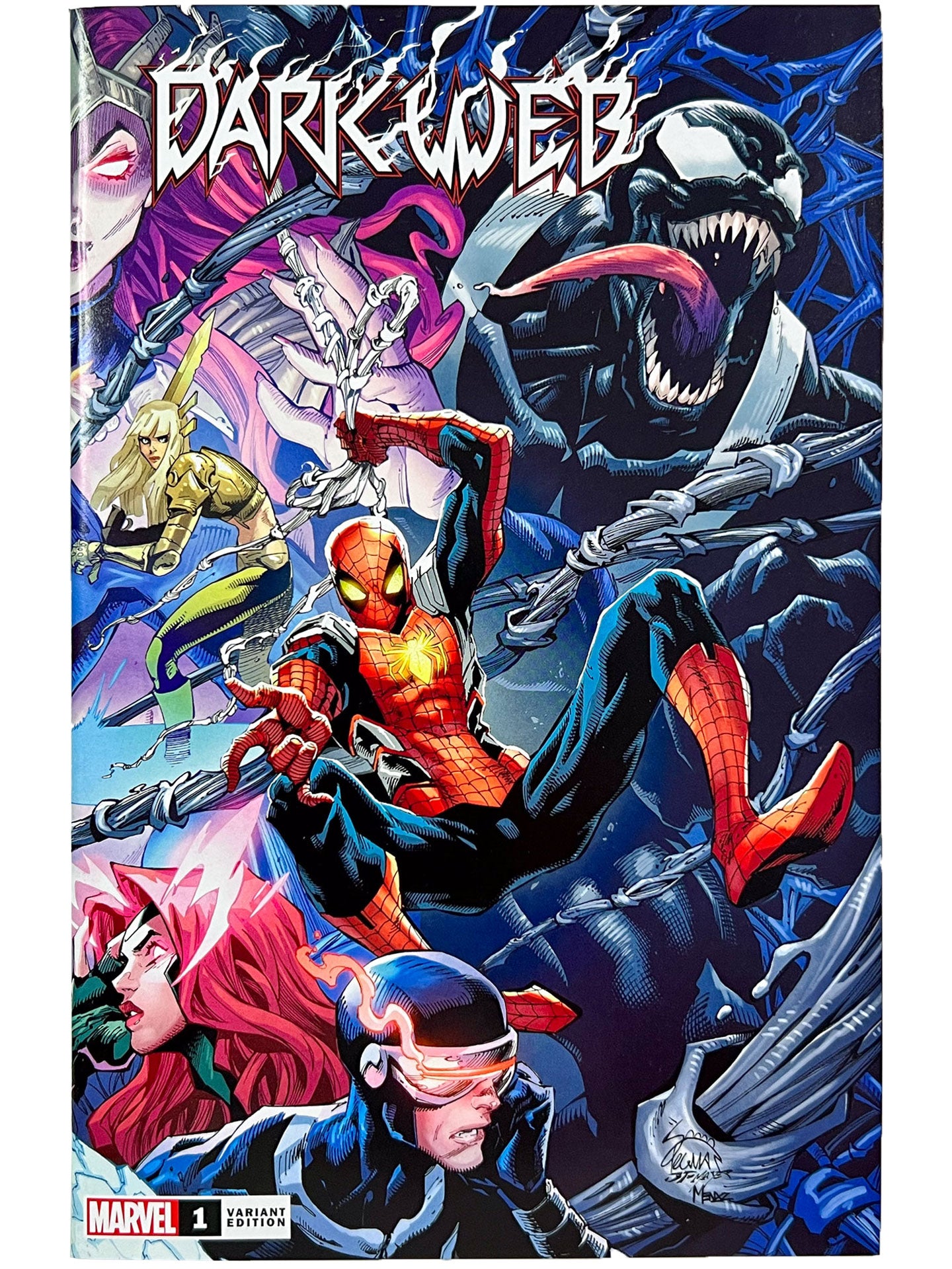 Dark Web #1 1:25 Ryan Stegman Wraparound Variant NM