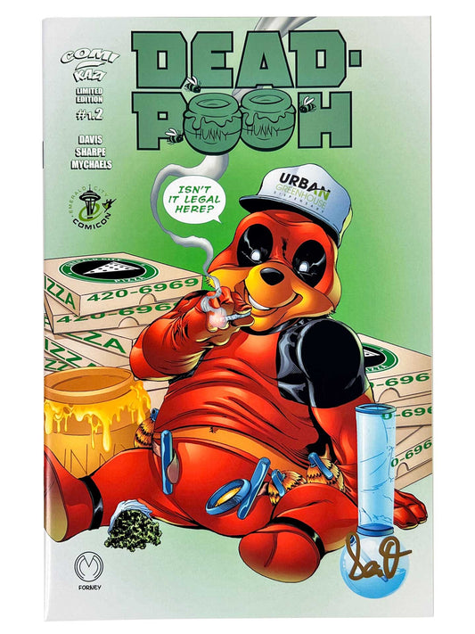 Dead-Pooh 1.2 Emerald City Comic Con 420 Variant Signed by Sean Davis