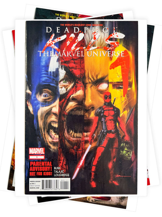 Deadpool Kills the Marvel Universe #1-4 Complete Series 2012