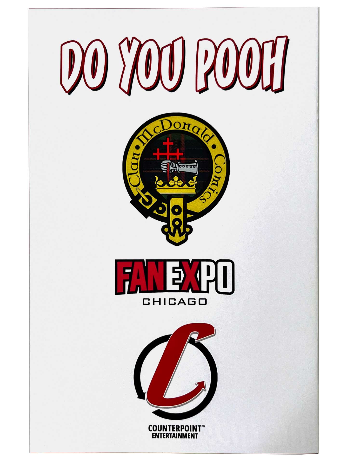 Do You Pooh? Chamber of Chills 19 Homage Chicago Fan Expo Trade Dress Exclusive