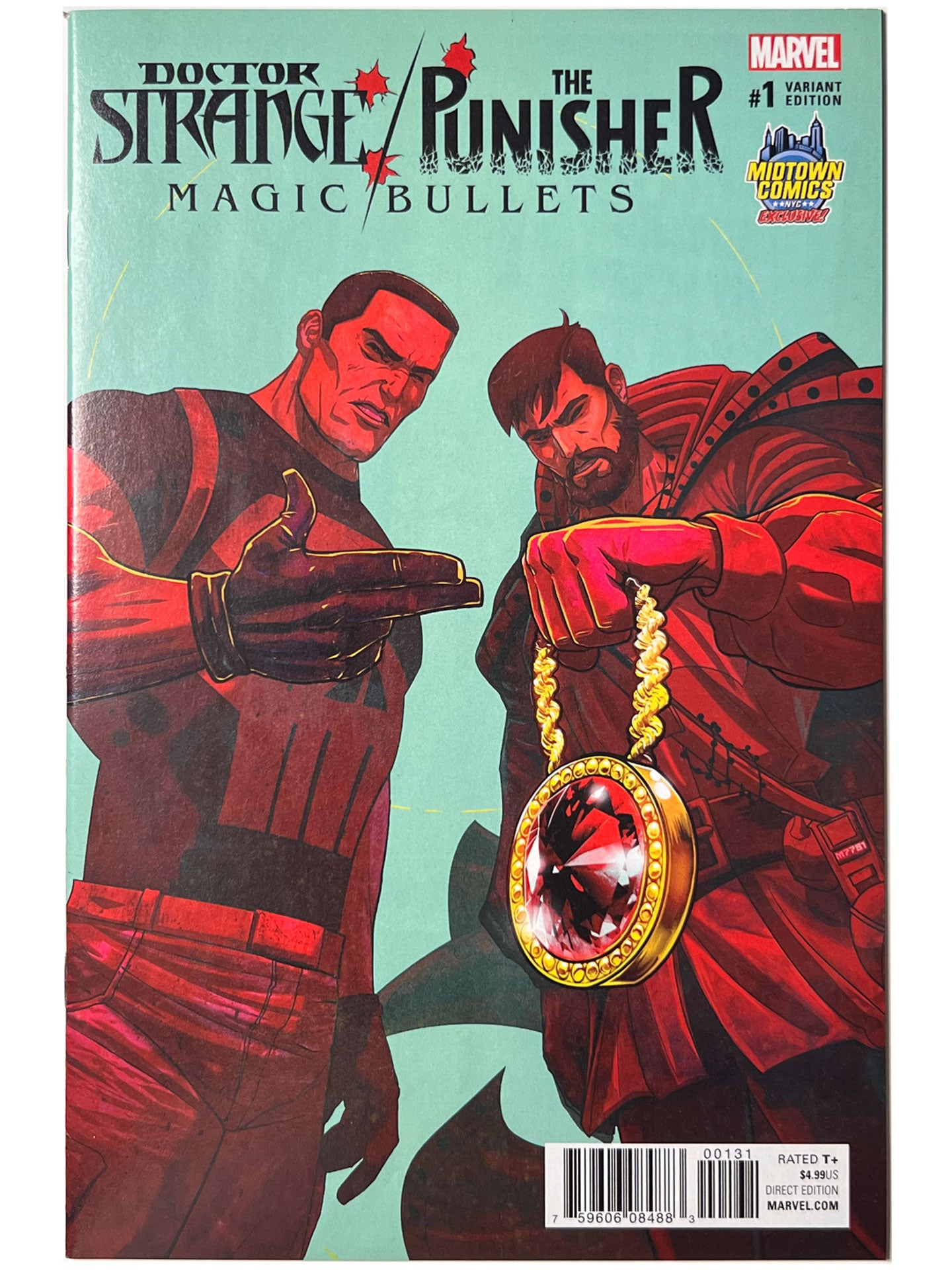 Doctor Strange Punisher Magic Bullets #1 Run The Jewels RTJ Variant 2016 NM