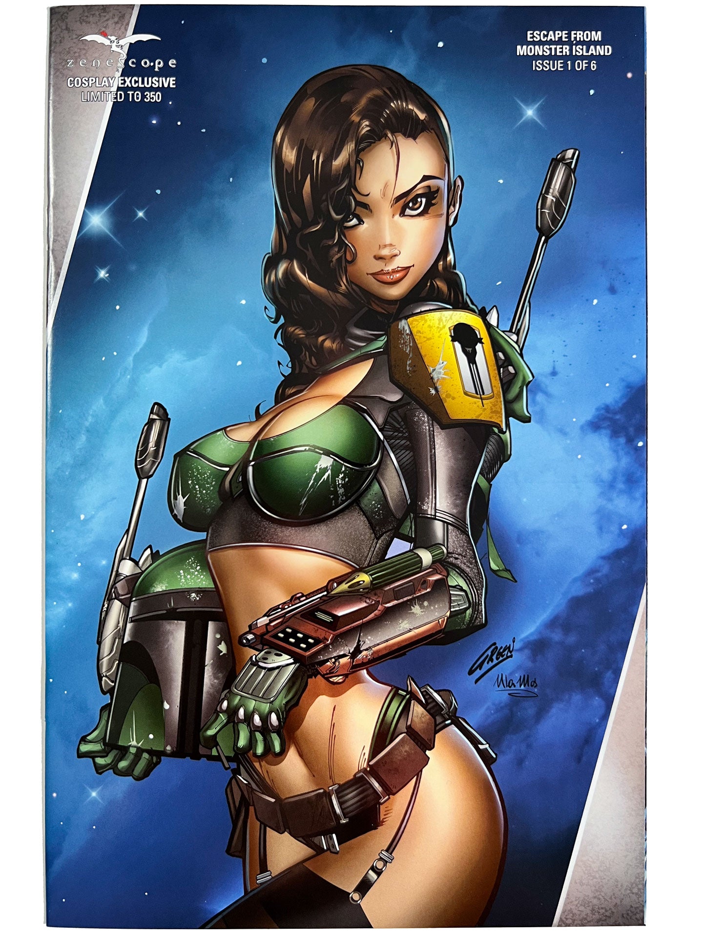 Escape From Monster Island #1 Star Wars Cosplay Exclusive LTD 350 Zenescope NM