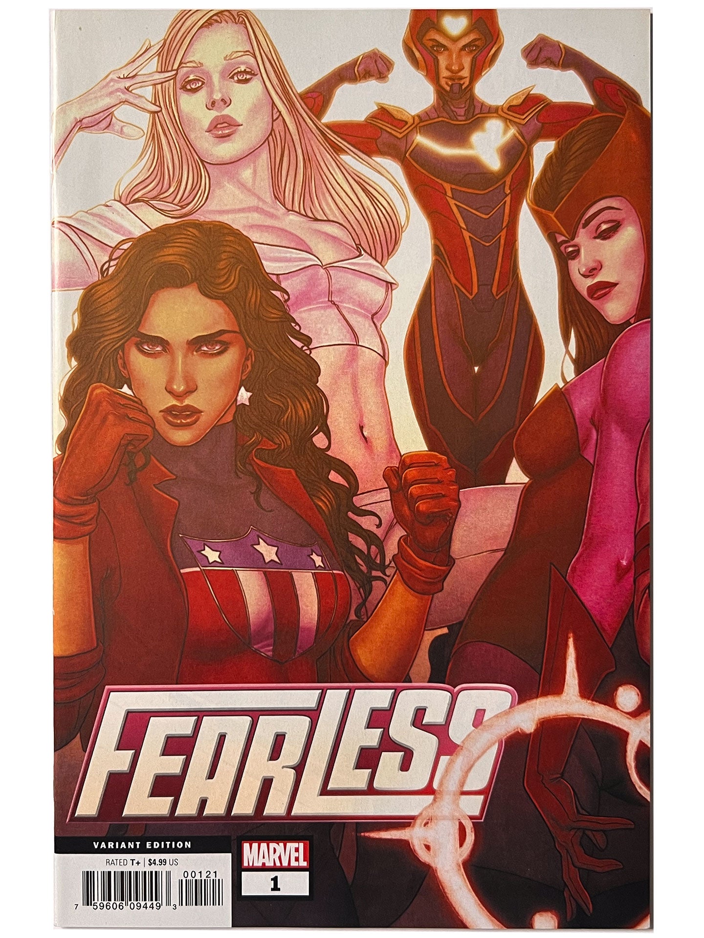 Fearless #1-4 Jenny Frison Connecting Variant Set