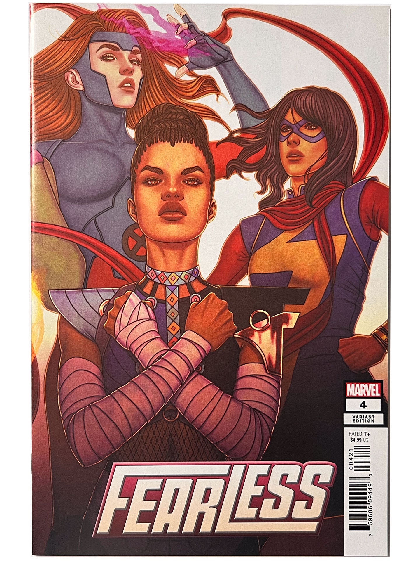 Fearless #1-4 Jenny Frison Connecting Variant Set