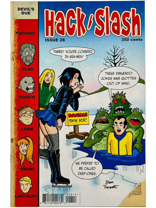 Hack/Slash: The Series #28 Devil's Due Comics Dan Parent Innuendo Cover NM