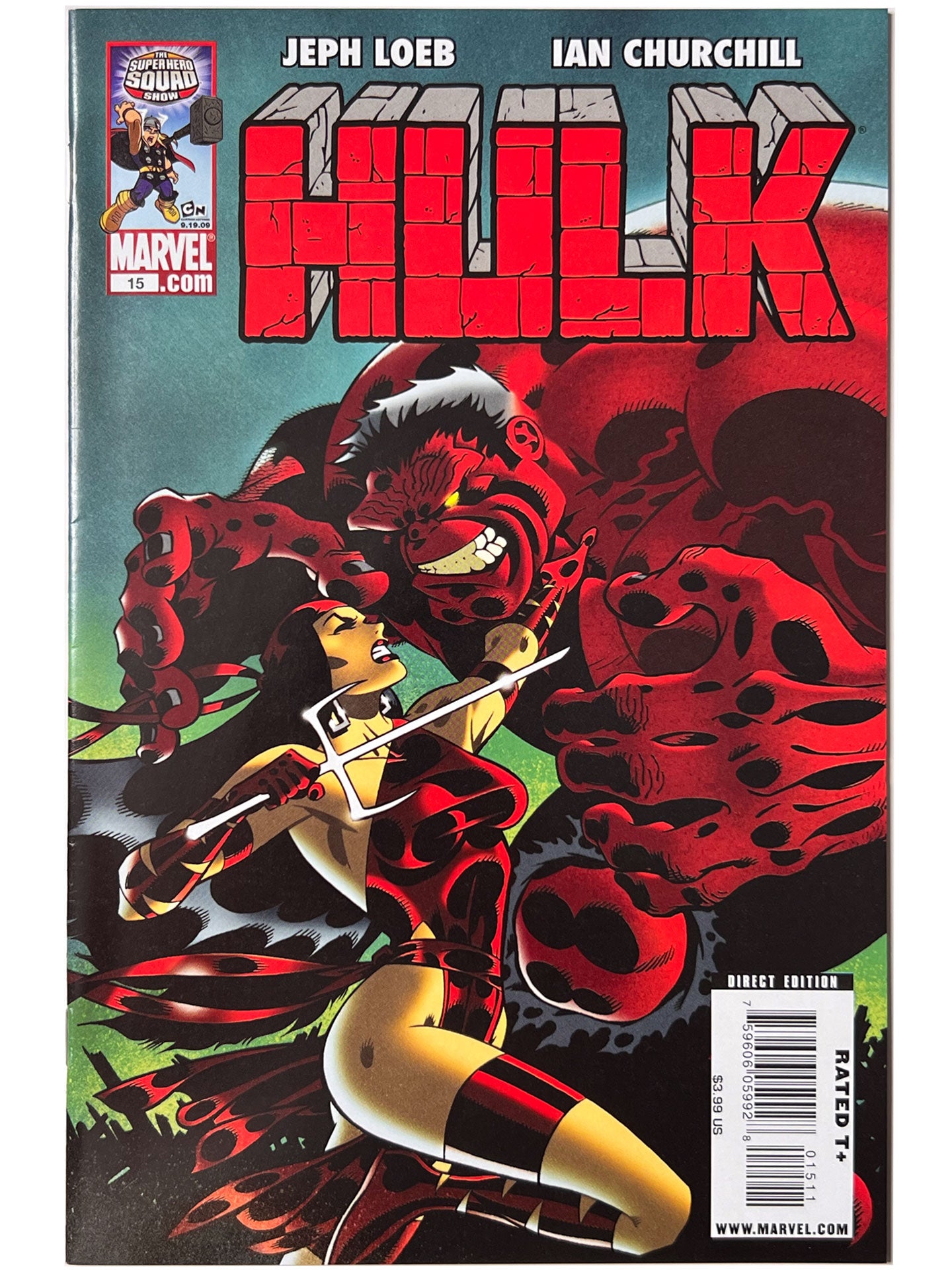 Hulk #15 1st Appearance of RED She-Hulk NM 2009