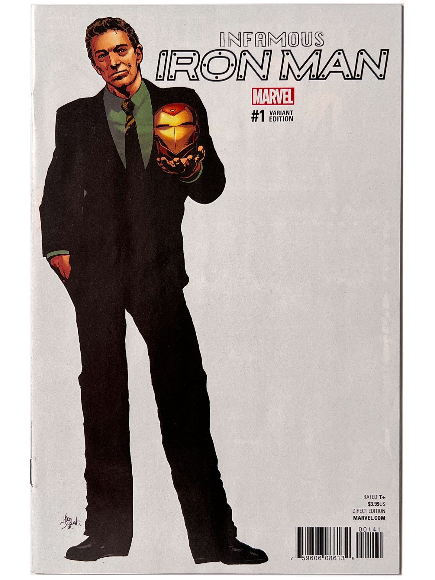 Infamous Iron Man #1 1:10 Variant 1st Victor Von DOOM as Iron Man