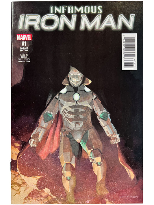 Infamous Iron Man #1 1:25 Ribic Variant NM 1st App AI Tony Stark