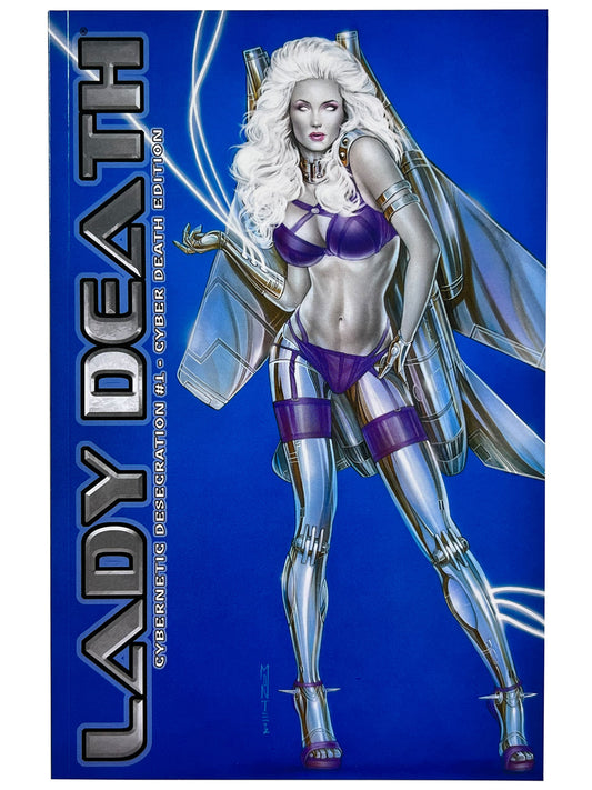 Lady Death Cybernetic Desecration #1 Cyber Death Edition Montez