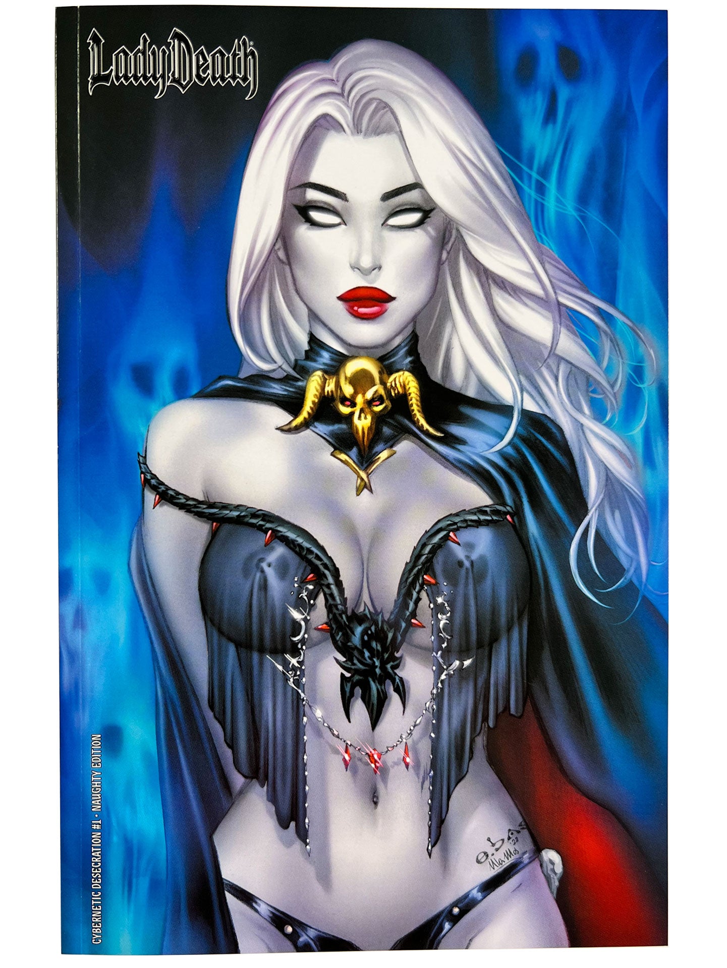 Lady Death Cybernetic Desecration #1 Naughty Edition EBAS & Mia Moss