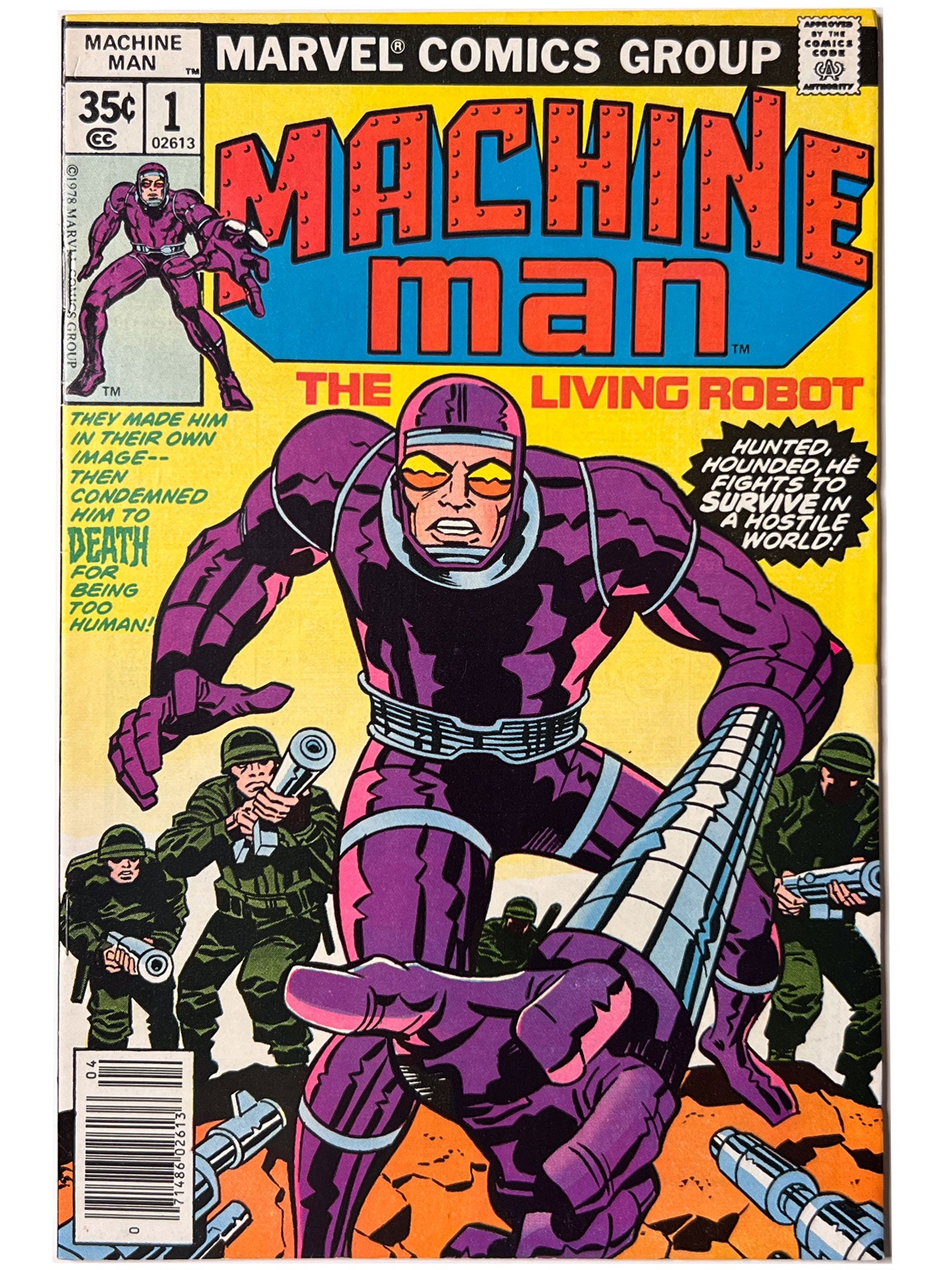 Machine Man #1-19 Complete Series Set 1978 Jack Kirby