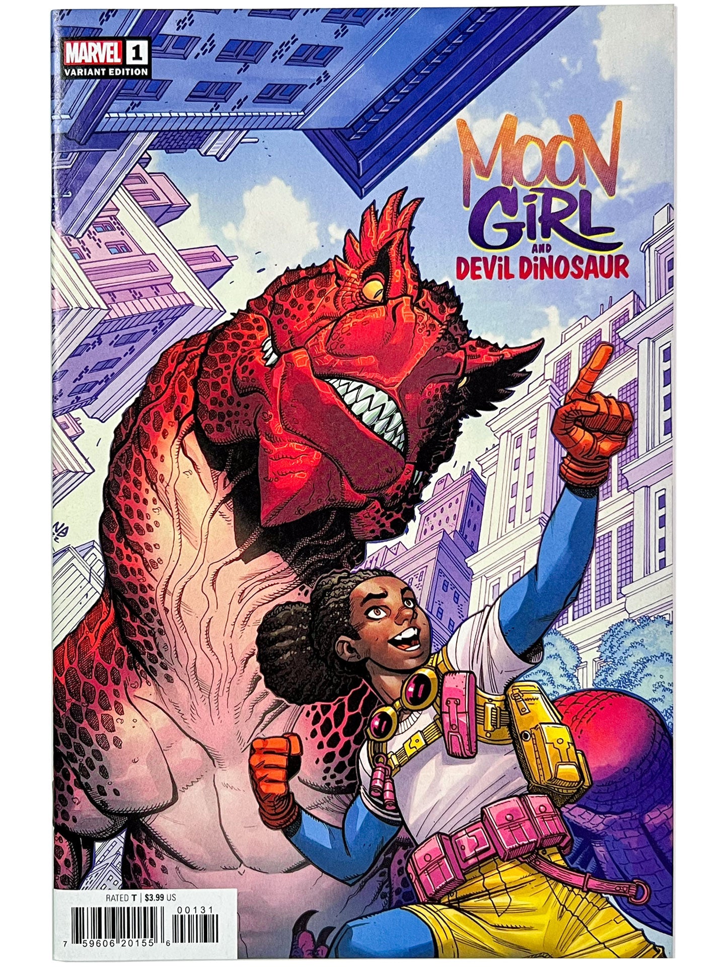 Moon Girl and Devil Dinosaur 1 Bradshaw Variant NM