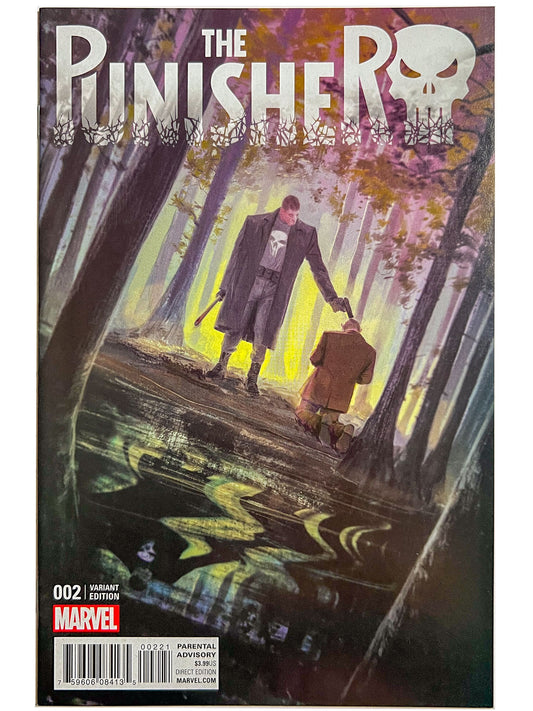 Punisher #2 1:25 Vanessa Del Ray Variant NM HTF