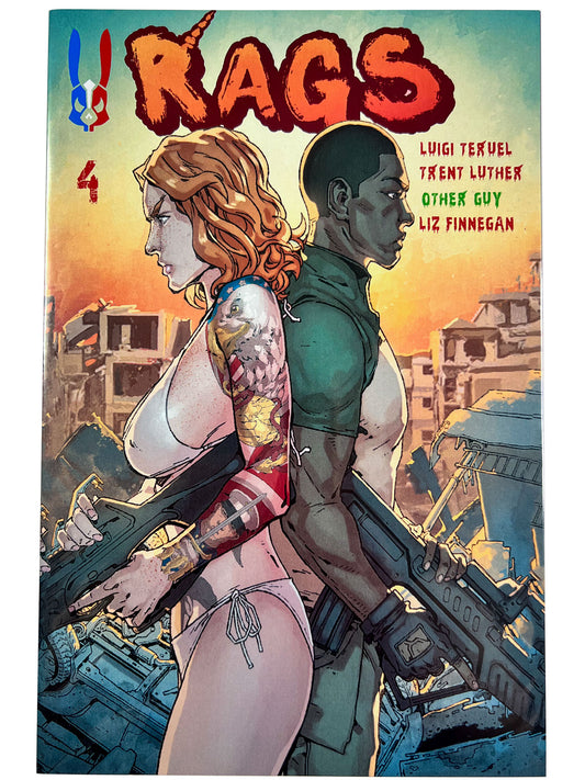 RAGS #4 Patreon Exclusive Variant 1st Print Near Mint HTF