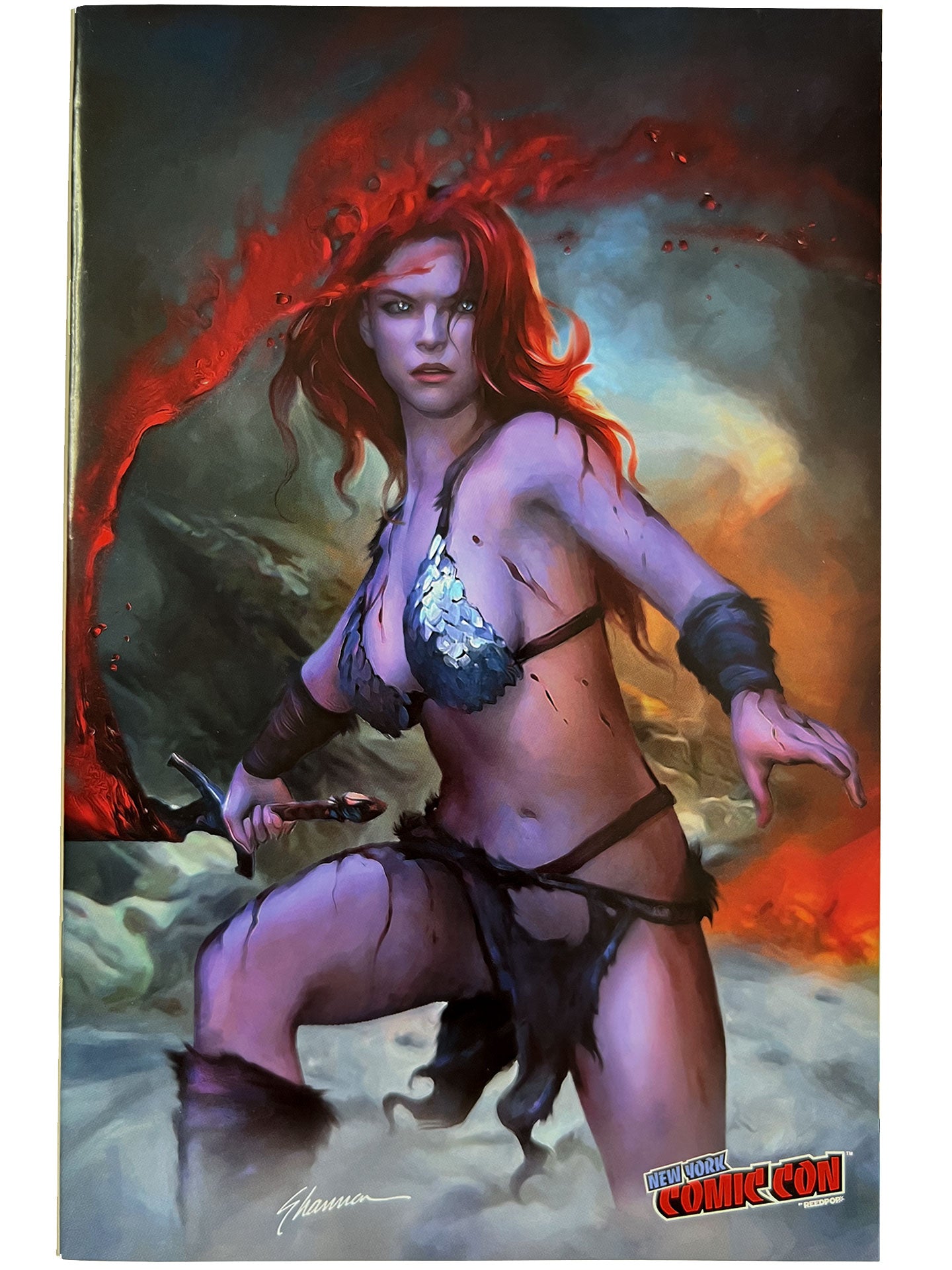 Red Sonja #1 Shannon Maer NYCC 2021 Virgin Variant LTD 500