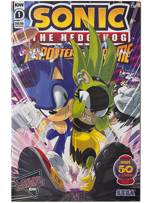 Sonic the Hedgehog Imposter Syndrome #1 IDW Online Exclusive NM