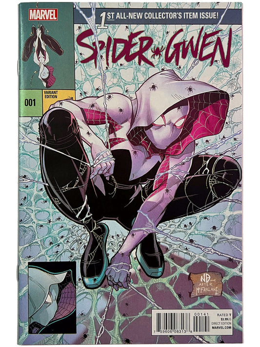 Spider-Gwen #1 1:25 Nick Bradshaw Variant NM 2014 1st Print 1st Series