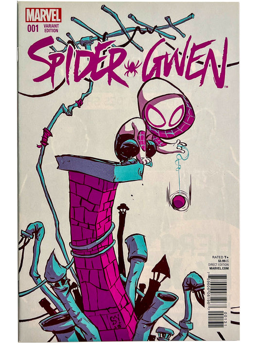 Spider-Gwen #1 Skottie Young Baby Variant NM 2014 1st Print 1st Series