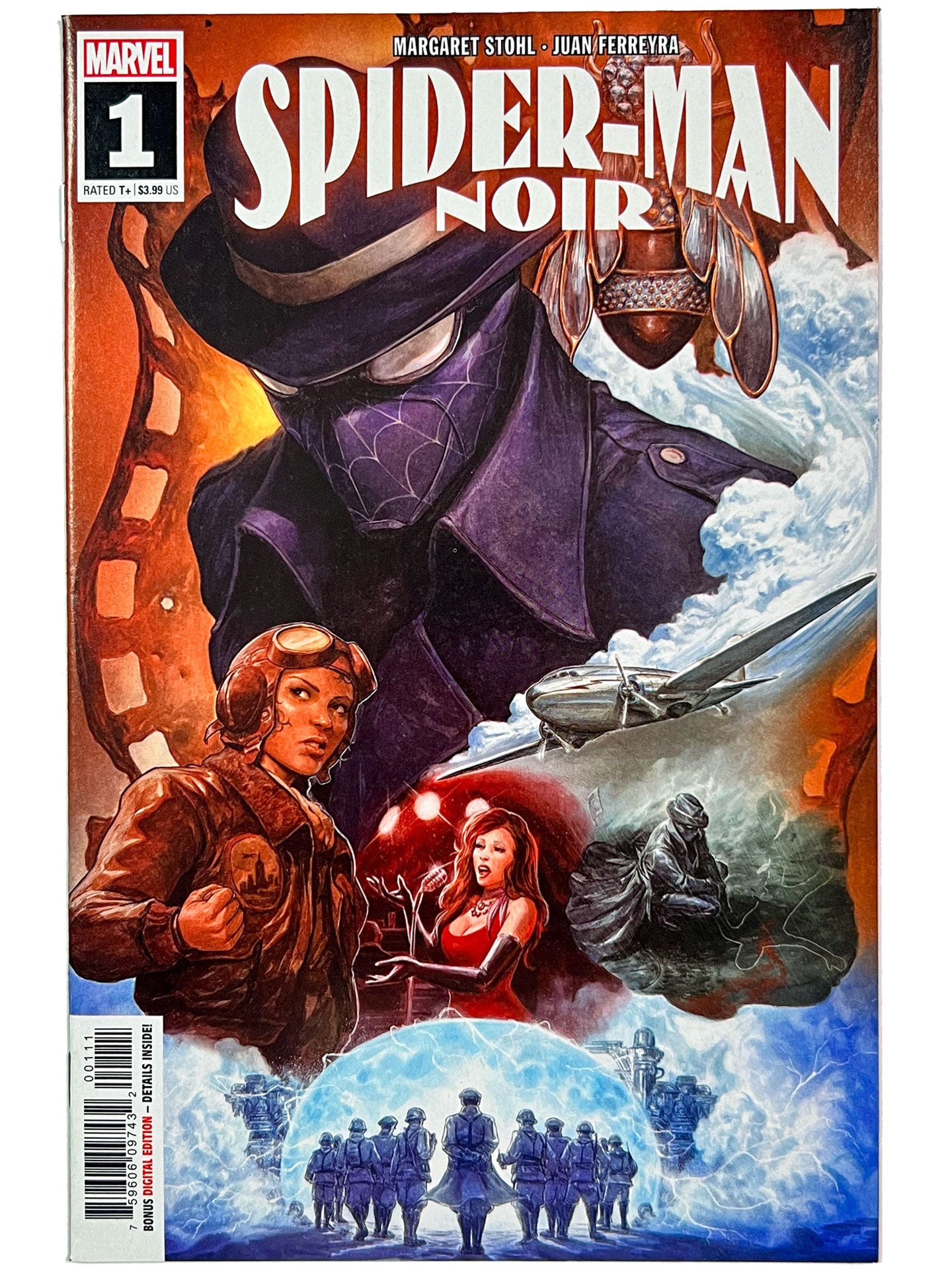 Spider-Man Noir #1 NM Dave Rapoza Cover Marvel Comics