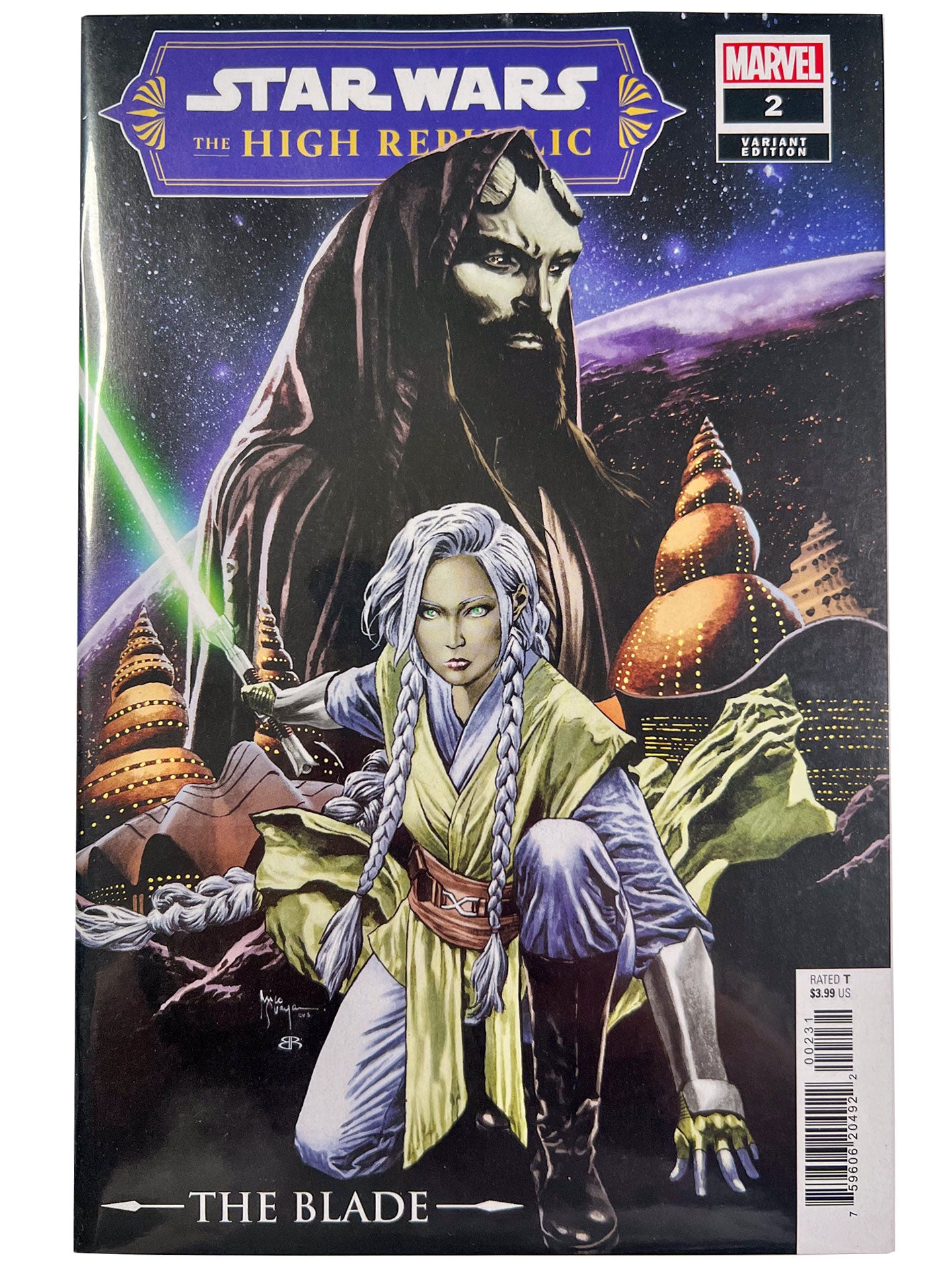 Star Wars High Republic The Blade 2 1:25 Suayan Variant NM 1st Apps