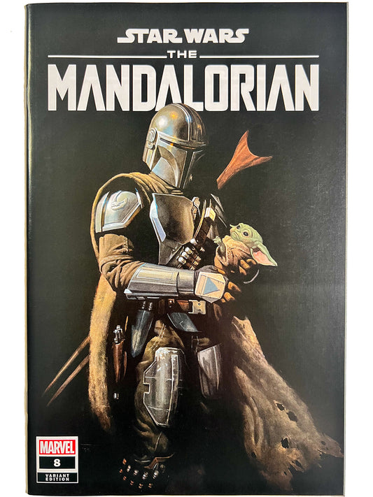 Star Wars The Mandalorian #8 Trinity Comics WonderCon Exclusive w/COA Card