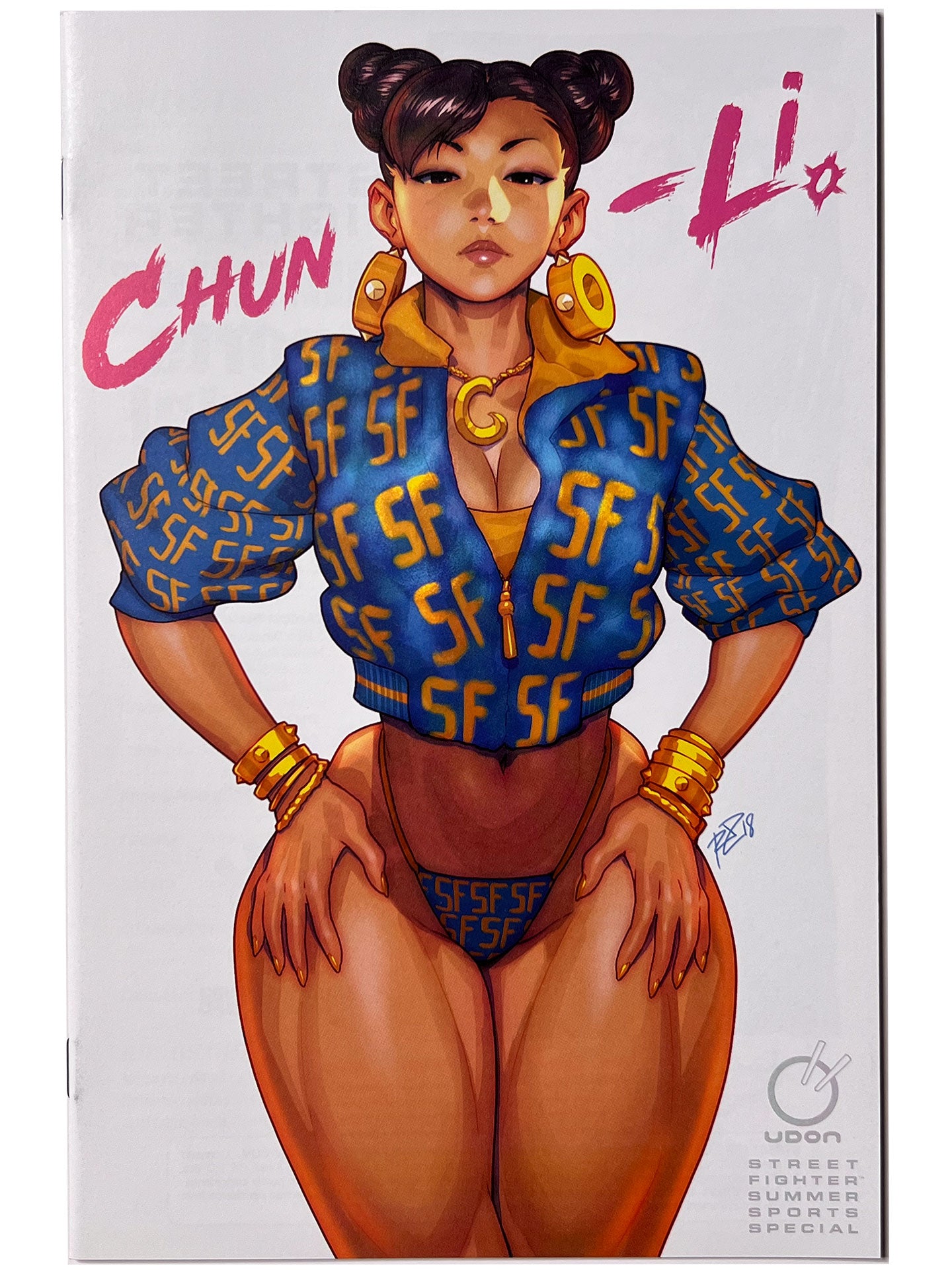 Street Fighter 2018 Summer Sports Special #1 Chun-Li Nicki Minaj Homage Variant NM