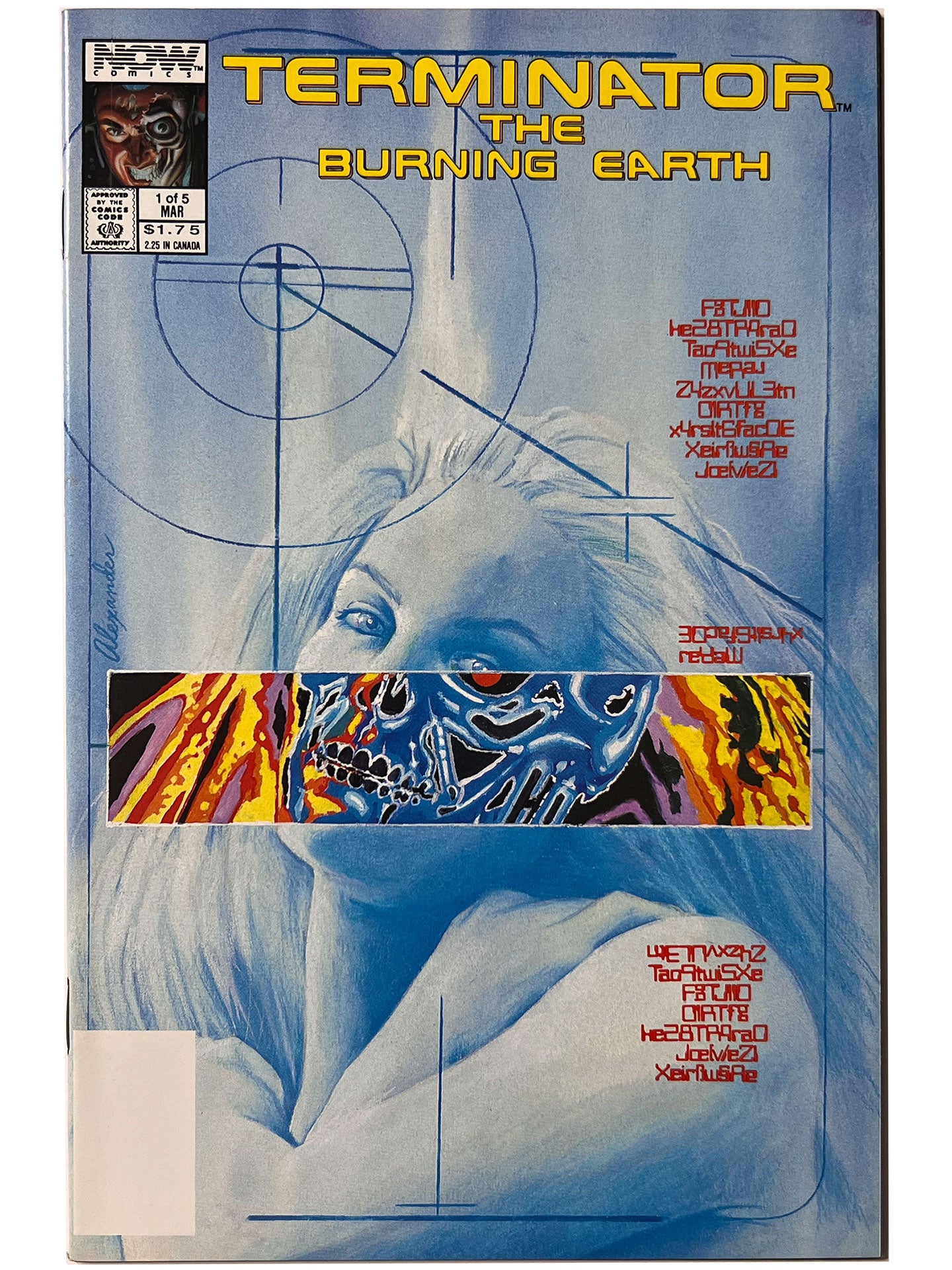 Terminator: The Burning Earth #1 1st Alex Ross Cover Art NM