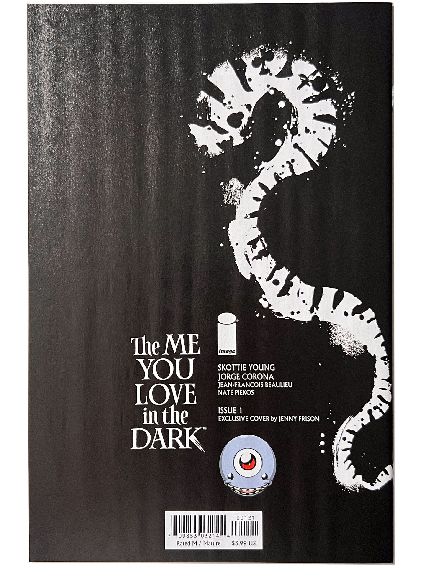 The Me You Love in the Dark #1 Frison Virgin Variant 2021 NM