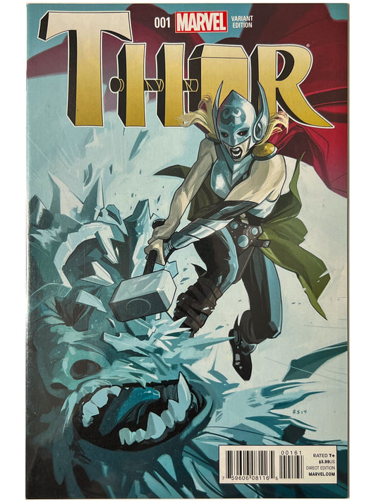 Thor #1 1:25 Staples Variant 1st Jane Foster as Thor 2014 NM
