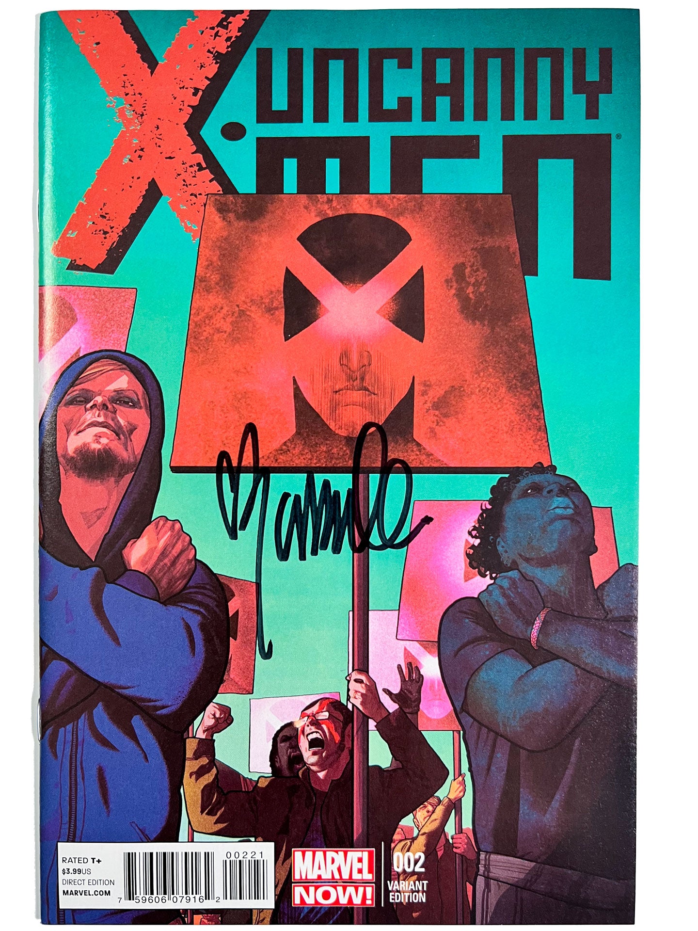 Uncanny X-Men #2 Frazier Irving 1:50 Variant Signed by Chris Bachalo! NM