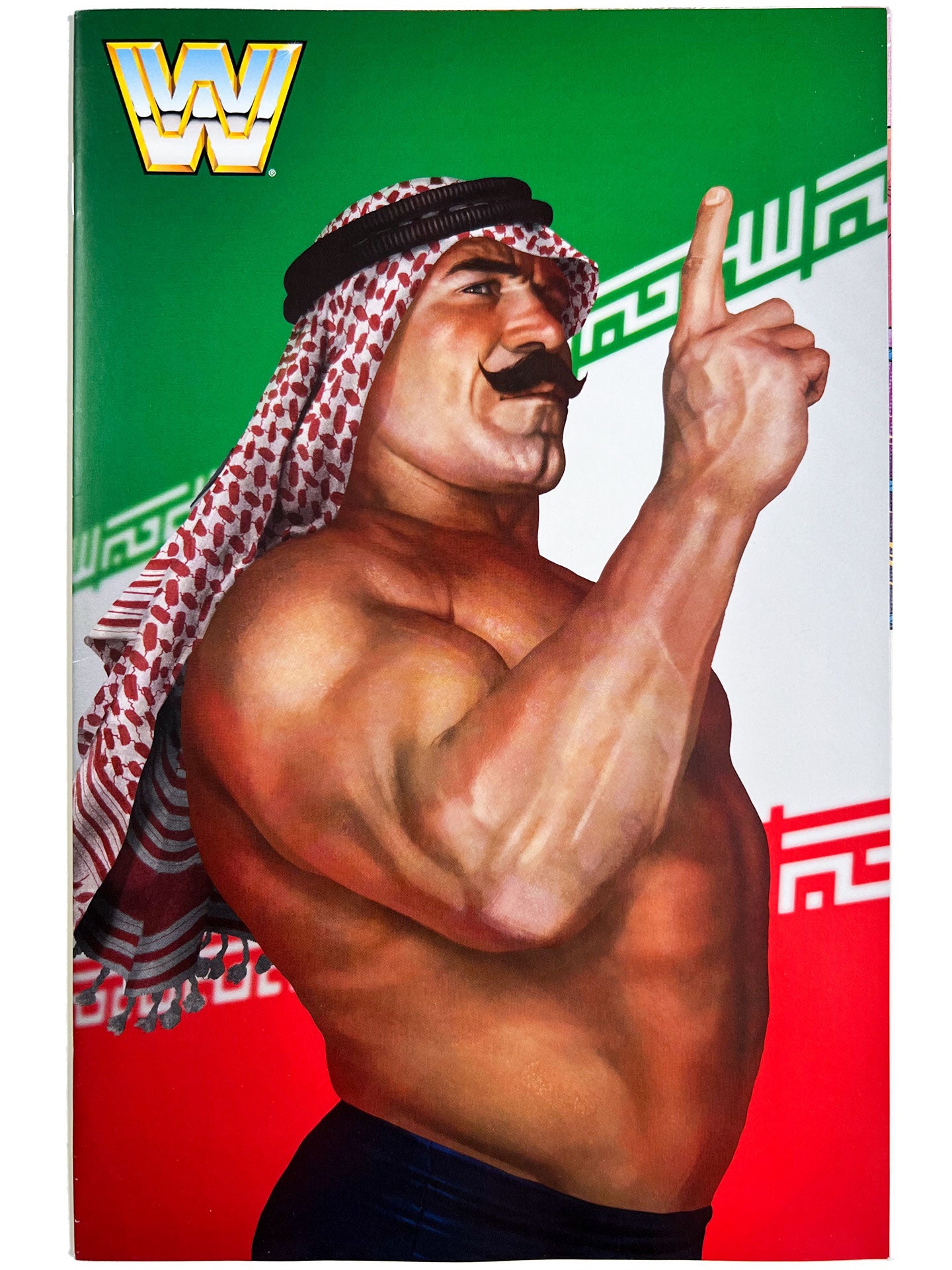 WWE #22 Iron Sheik Virgin 1:15 Rahzzah Variant Boom! Studios 2016 WWF