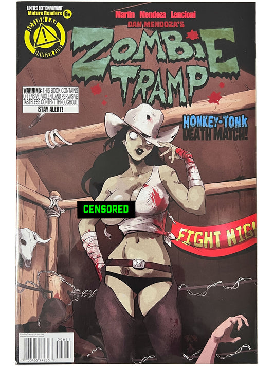 Zombie Tramp #6 Mendoza Risque Variant 2015 NM
