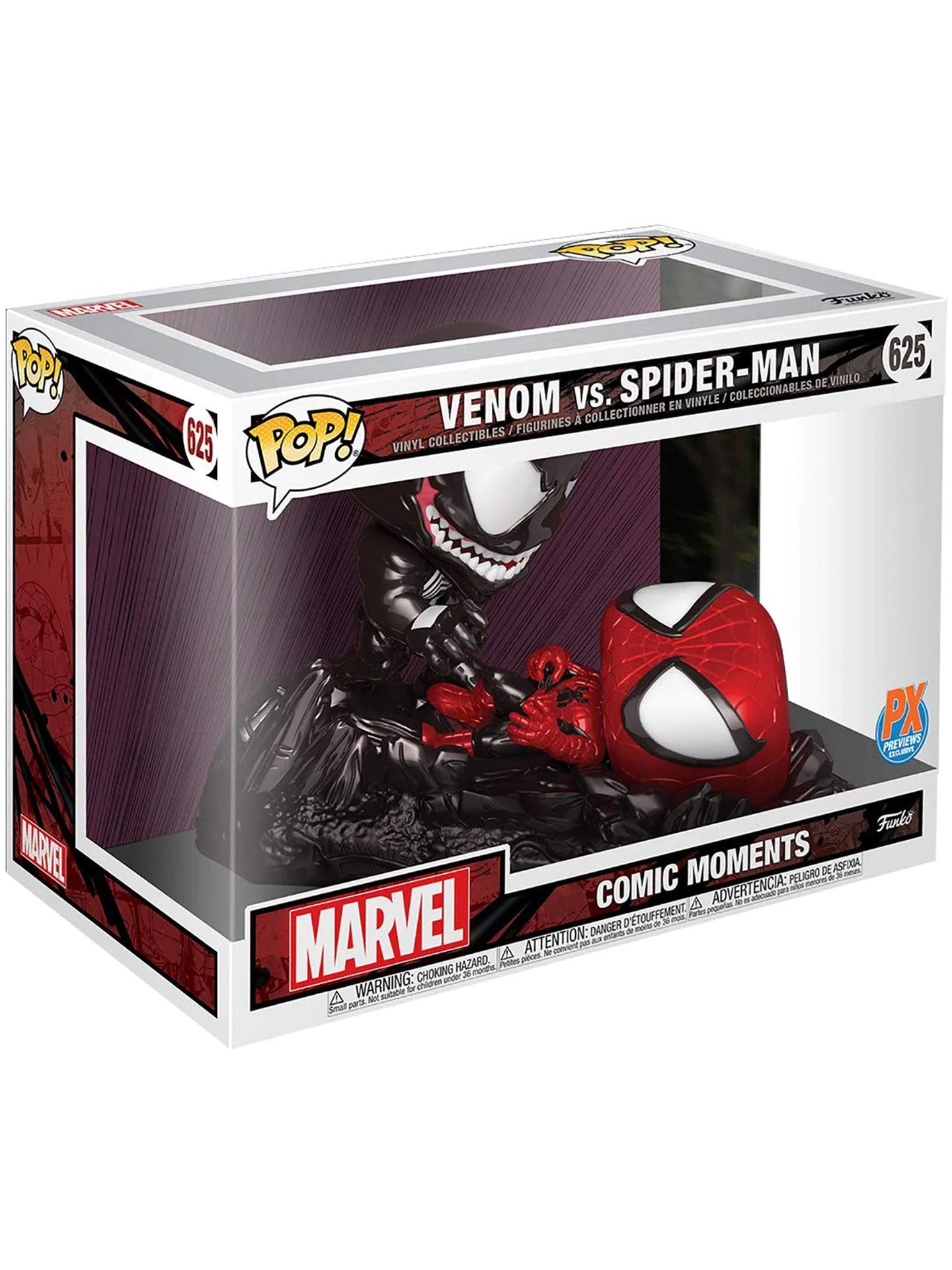 Funko POP! Comic Moments - Venom Vs. Spider-Man PX Previews Exclusive
