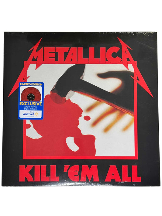 Metallica Kill 'Em All Vinyl Walmart Exclusive Red Vinyl Limited Edition